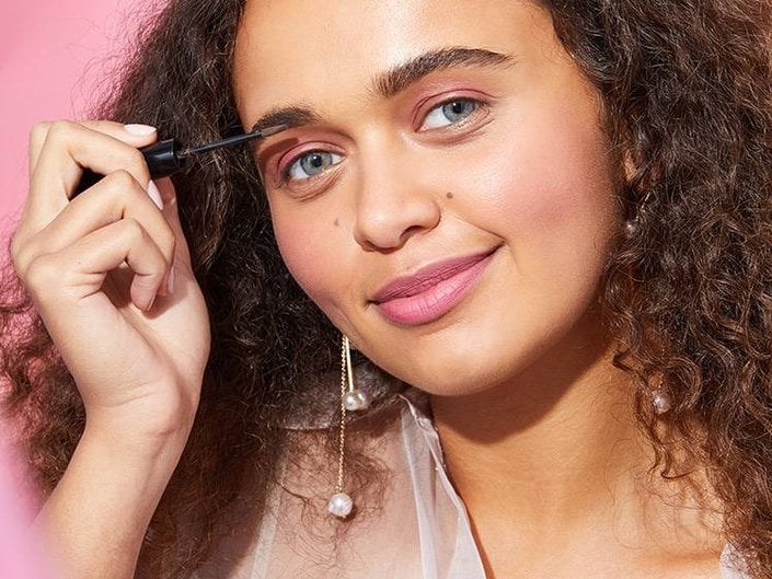 Try This Romantic Monochromatic Dusty Rose Makeup Tutorial — Featuring a Buzzy New Lancôme Product