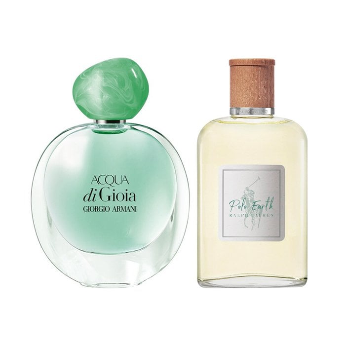 Giorgio Armani Beauty Acqua di Gioia Eau de Parfum, Ralph Lauren Polo Earth Eau de Toilette