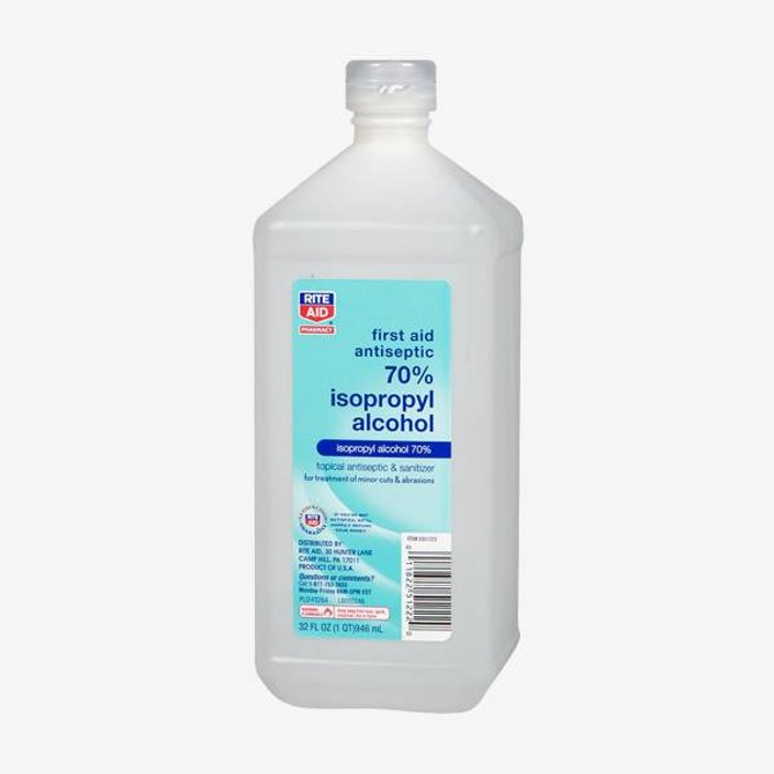Image of Rite Aid rubbing alcohol