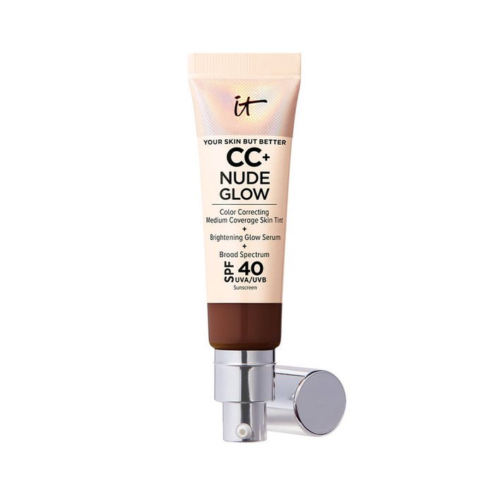 IT Cosmetics CC+ Nude Glow Lightweight Foundation + Glow Serum with SPF 40