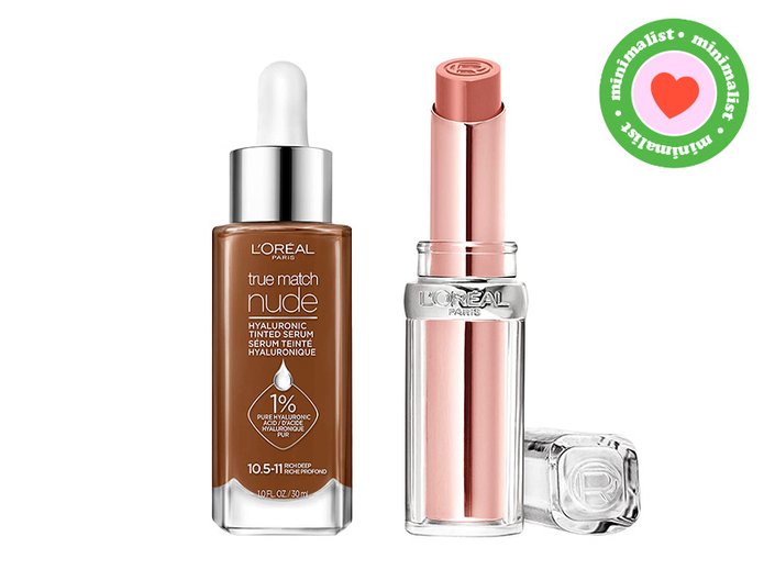L'Oréal Paris True Match Hyaluronic Tinted Serum and L'Oréal Paris Glow Paradise Balm-in-Lipstick
