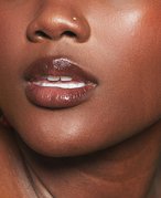Close-up picture of a model's lips