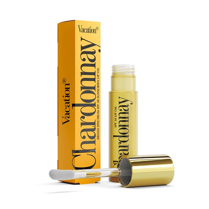 vacation chardonnay lip oil