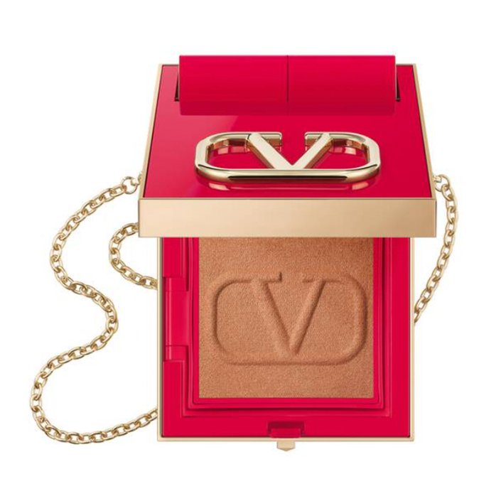 Valentino Beauty Go-Clutch Refillable Compact Powder in Bronzer