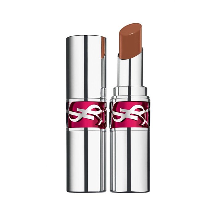 YSL Beauty Rouge Volupté Candy Glaze Lip Gloss Stick in Cacao No Boundary